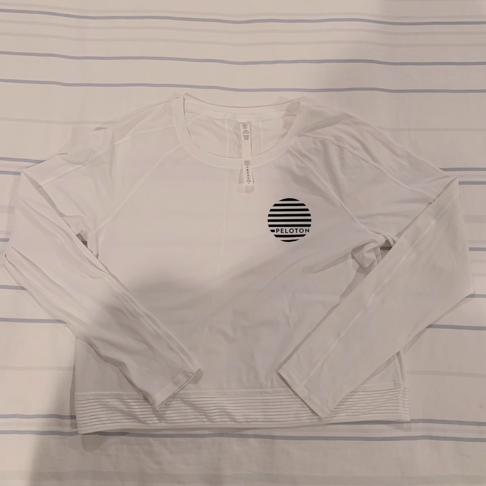 Lululemon x Peloton NEW long sleeve, sheer, 10!